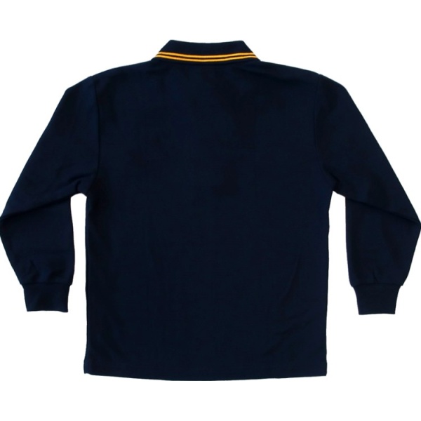 LONG SLEEVE POLO PIQUE SHIRT