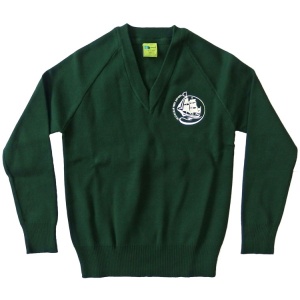 POLY-COTTON KNITTED JUMPER