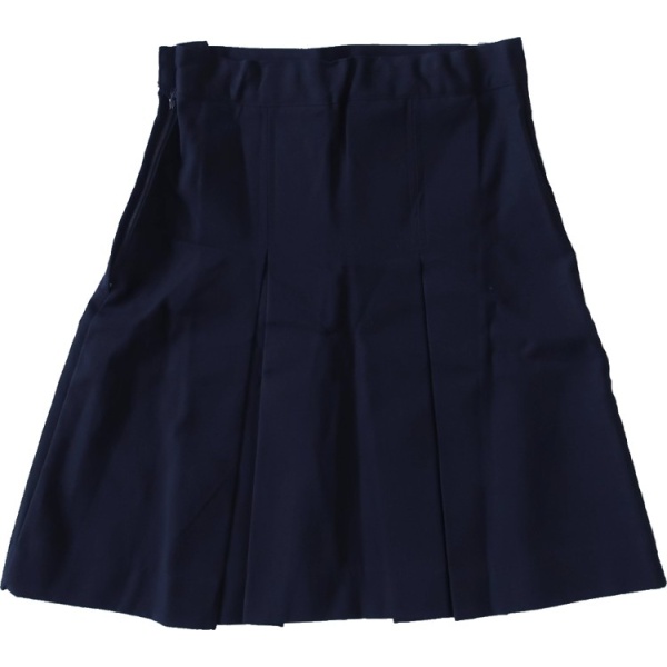 GIRL'S POLY TWILL SKIRT BACK