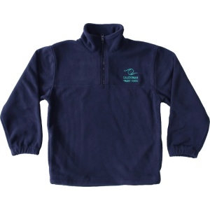 HALF-ZIP POLAR FLEECE TOP