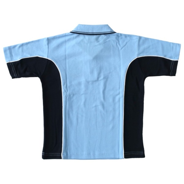SHORT SLEEVE POLO PIQUE SPORTS MESH TOP