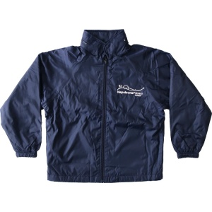 WATERPROOF SPRAY JACKET WITH POLAR FLEECE LINING