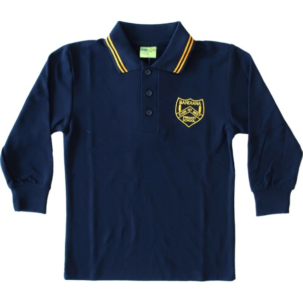 LONG SLEEVE POLO SHIRT