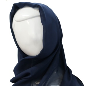 NAVY HEADSCARF