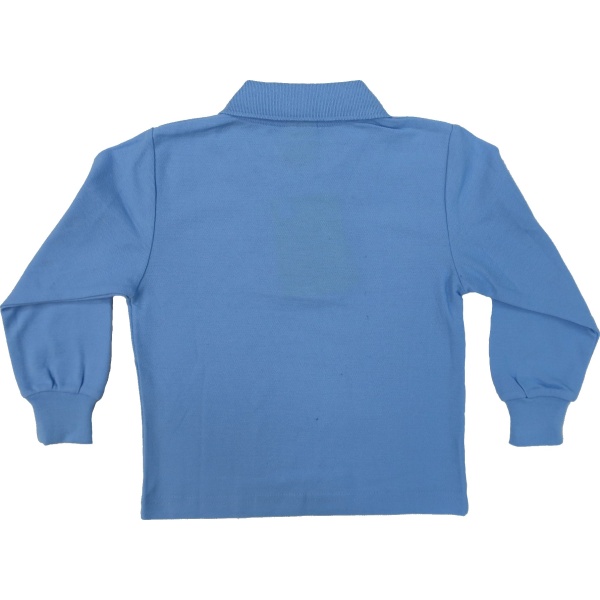LONG SLEEVE POLO PIQUE SHIRT