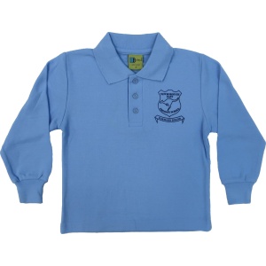 LONG SLEEVE POLO PIQUE SHIRT
