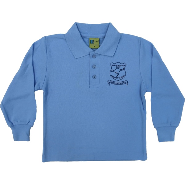 LONG SLEEVE POLO PIQUE SHIRT