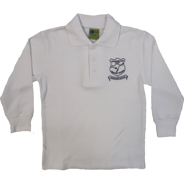 LONG SLEEVE POLO PIQUE SHIRT