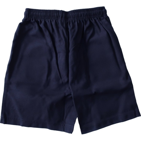 SURF STYLE GABERDINE SHORTS WITH INTERNAL ZIP-POCKET