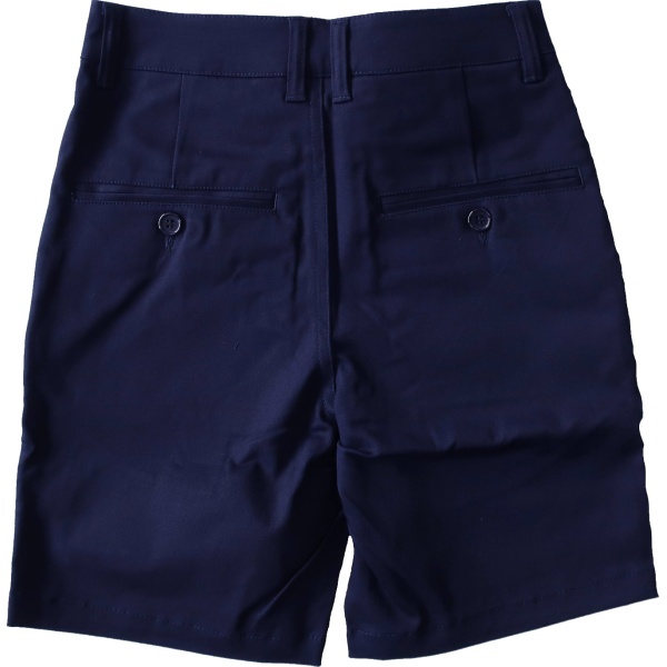 TAILORED CHINO SHORTS WITH INTERNAL ZIP-POCKET