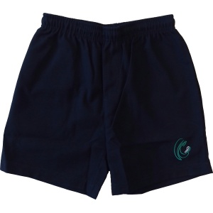 GABERDINE SHORTS WITH A CONCEALED POCKET