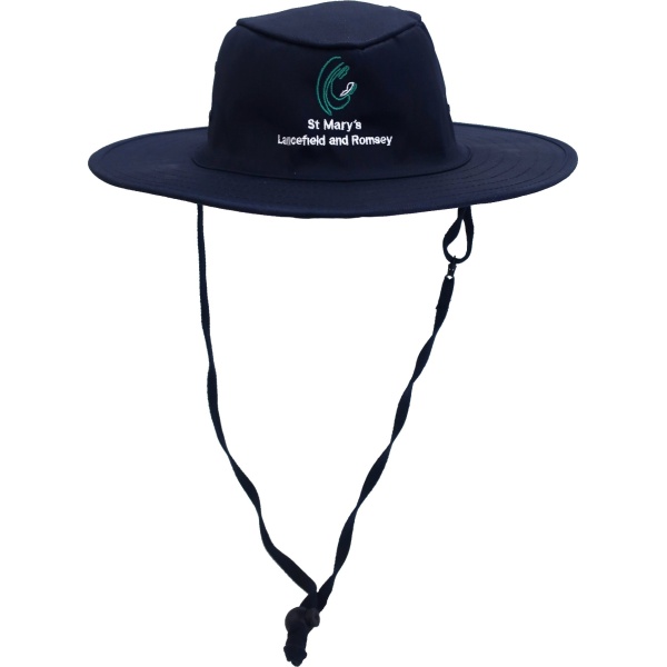 HARD BRIMMED SLOUCH HAT WITH SAFETY CLIP