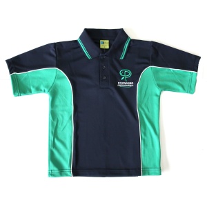 SHORT SLEEVE POLO PIQUE SPORTS MESH TOP
