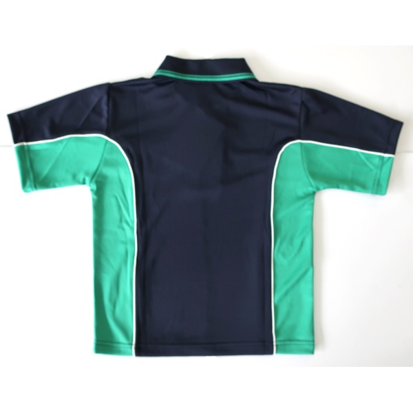 SHORT SLEEVE POLO PIQUE SPORTS MESH TOP
