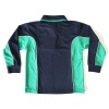 SPORTS MESH LONG SLEEVE POLO TOP