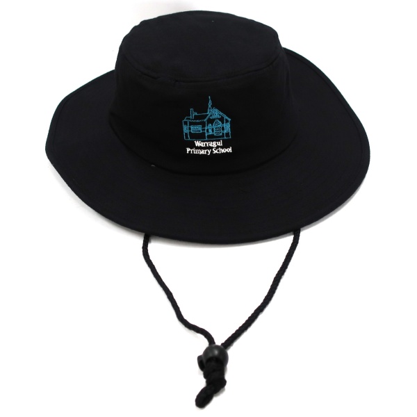 BRUSH COTTON SLOUCH HAT WITH CLIP