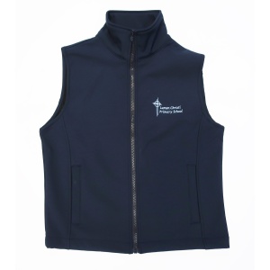 SOFT SHELL VEST WITH POLAR FLEECE LINING