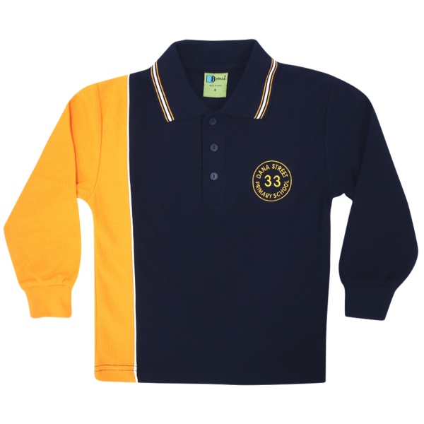 LONG SLEEVE POLO SHIRT