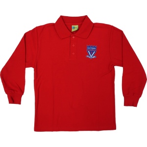 SPORTS LONG SLEEVE POLO TOP