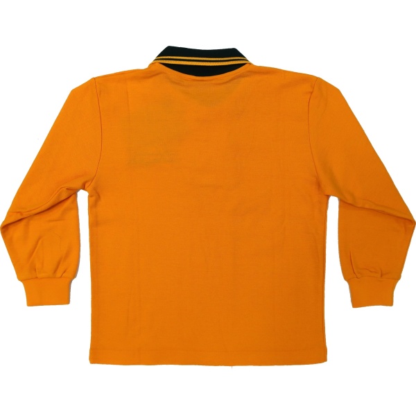 LONG SLEEVE POLO TOP