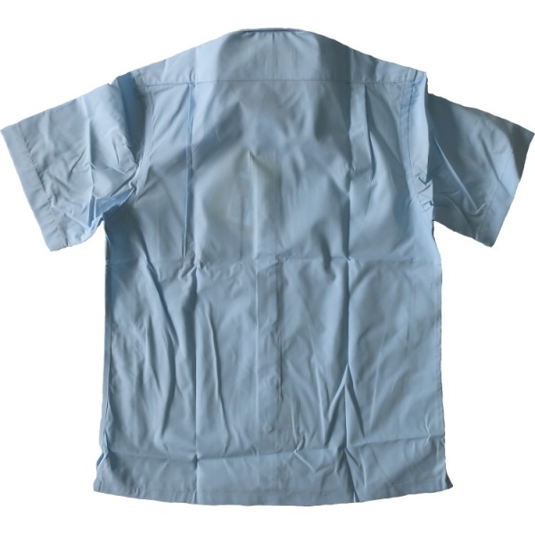 SHORT SLEEVE SHIRT WITH OPEN SIDE SPLITS