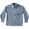 LONG SLEEVE SHIRT WITH OPEN SIDE SPLITS