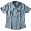 GIRL'S ELASTINE SHORT SLEEVE BLOUSE