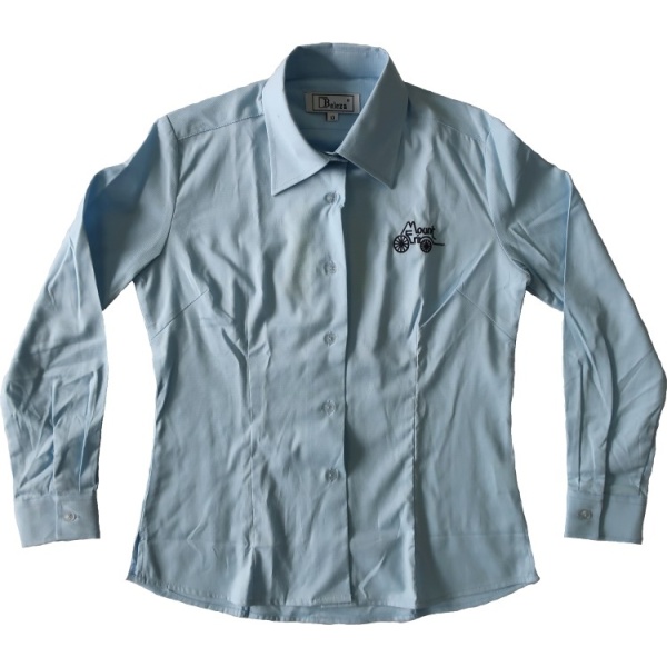 GIRL'S ELASTINE LONG SLEEVE BLOUSE