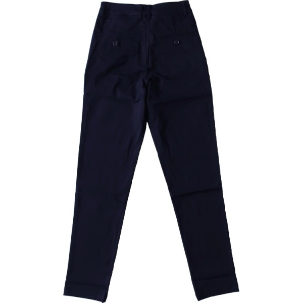 TAILORED CHINO PANTS WITH INTERNAL ZIP-POCKET