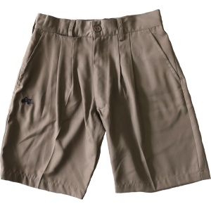 TAILORED SHORTS WITH IN-SEAM ZIP POCKETS