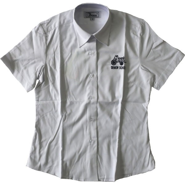 GIRL'S ELASTINE SHORT SLEEVE BLOUSE