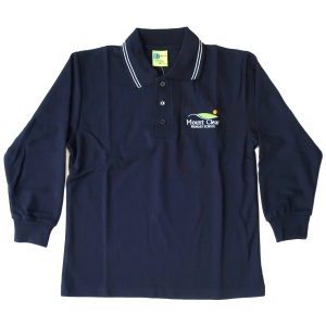 LONG SLEEVE POLO SHIRT