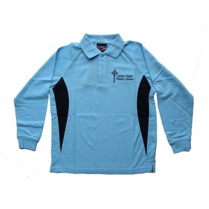 LONG SLEEVE POLO SHIRT