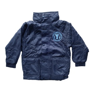 RAIN JACKET WITH POLAR FLEECE LINING