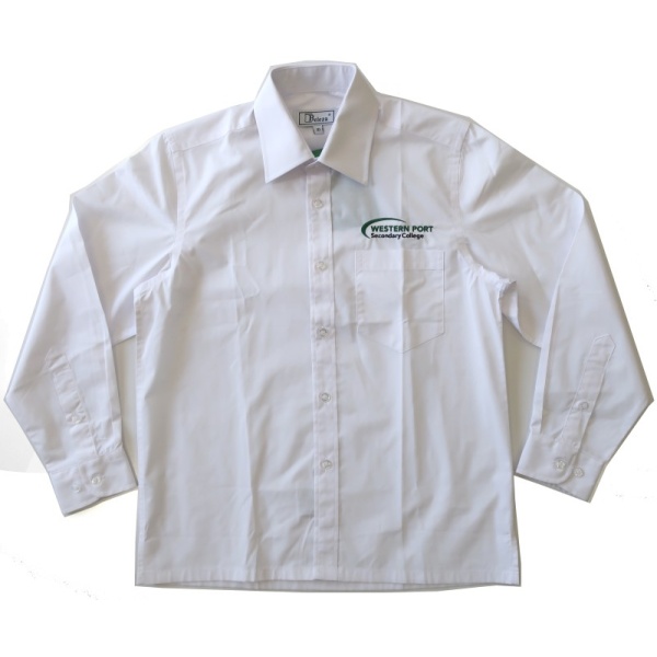 LONG SLEEVE COLLEGE SHIRT