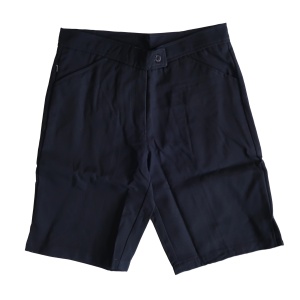 NAVY GIRLS STRETCH TAILORED SHORTS