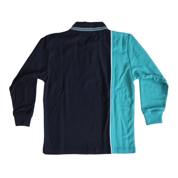 LONG SLEEVE CONTRAST POLO