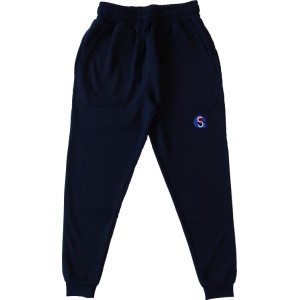 HEAVY COTTON TAPERED TRACK PANTS