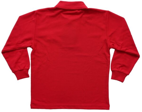 LONG SLEEVE POLO PIQUE SHIRT