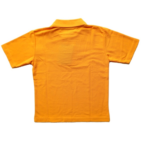 SHORT SLEEVE POLO SHIRT - GOLD