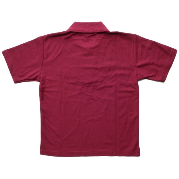 SHORT SLEEVE POLO SHIRT - MAROON
