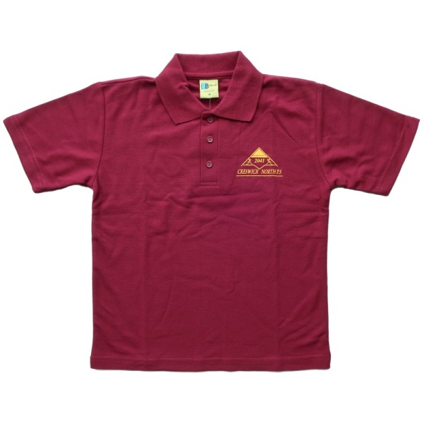 SHORT SLEEVE POLO SHIRT - MAROON