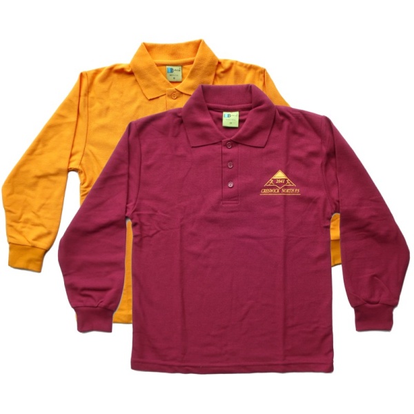 LONG SLEEVE POLO SHIRT