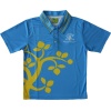 SUBLIMATED SPORTS MESH POLO TOP