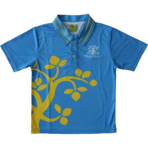 SUBLIMATED SPORTS MESH POLO TOP