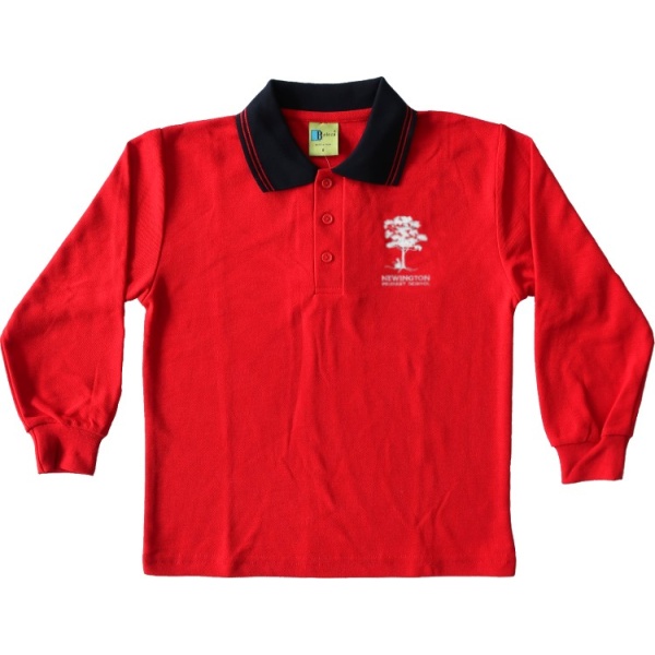 LONG SLEEVE POLO SHIRT