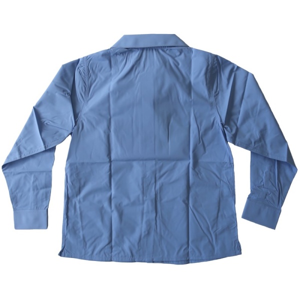 GIRL'S LONG SLEEVE PETER PAN COLLAR SHIRT