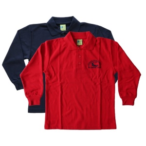 LONG SLEEVE POLO SHIRT