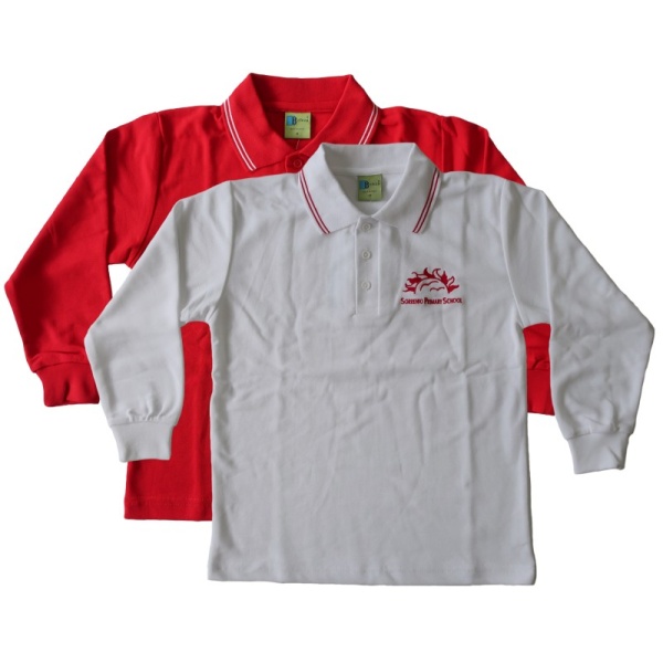 LONG SLEEVE POLO SHIRT