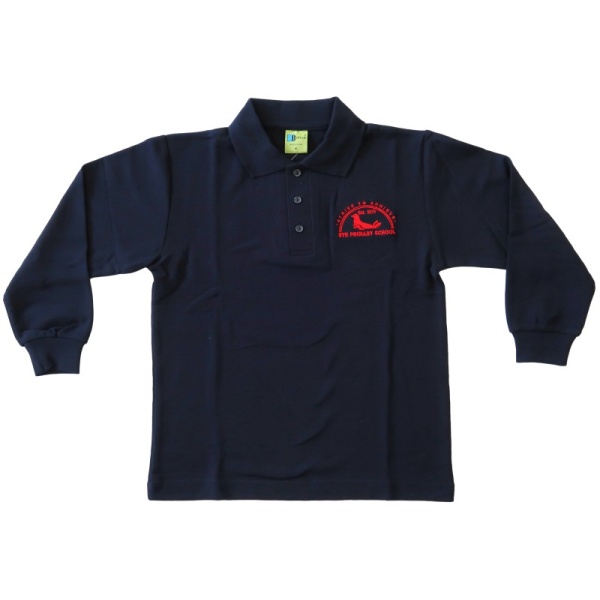 LONG SLEEVE POLO SHIRT